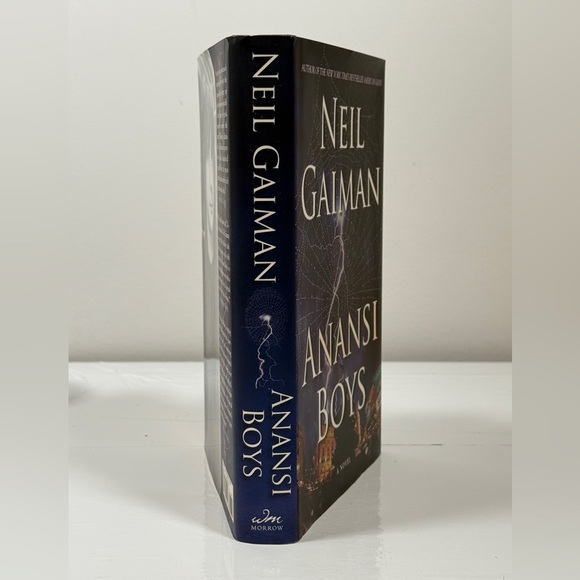 Anansi Boys Neil Gaiman 1st Edition 1st Printing Hardcover 2005 Morrow - Picture 2 of 5